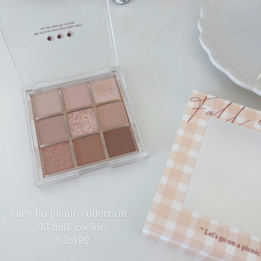 KEYBO FALL IN LOVE SHADOW PALETTE/keybo/アイシャドウパレットを使ったクチコミ(2枚目)