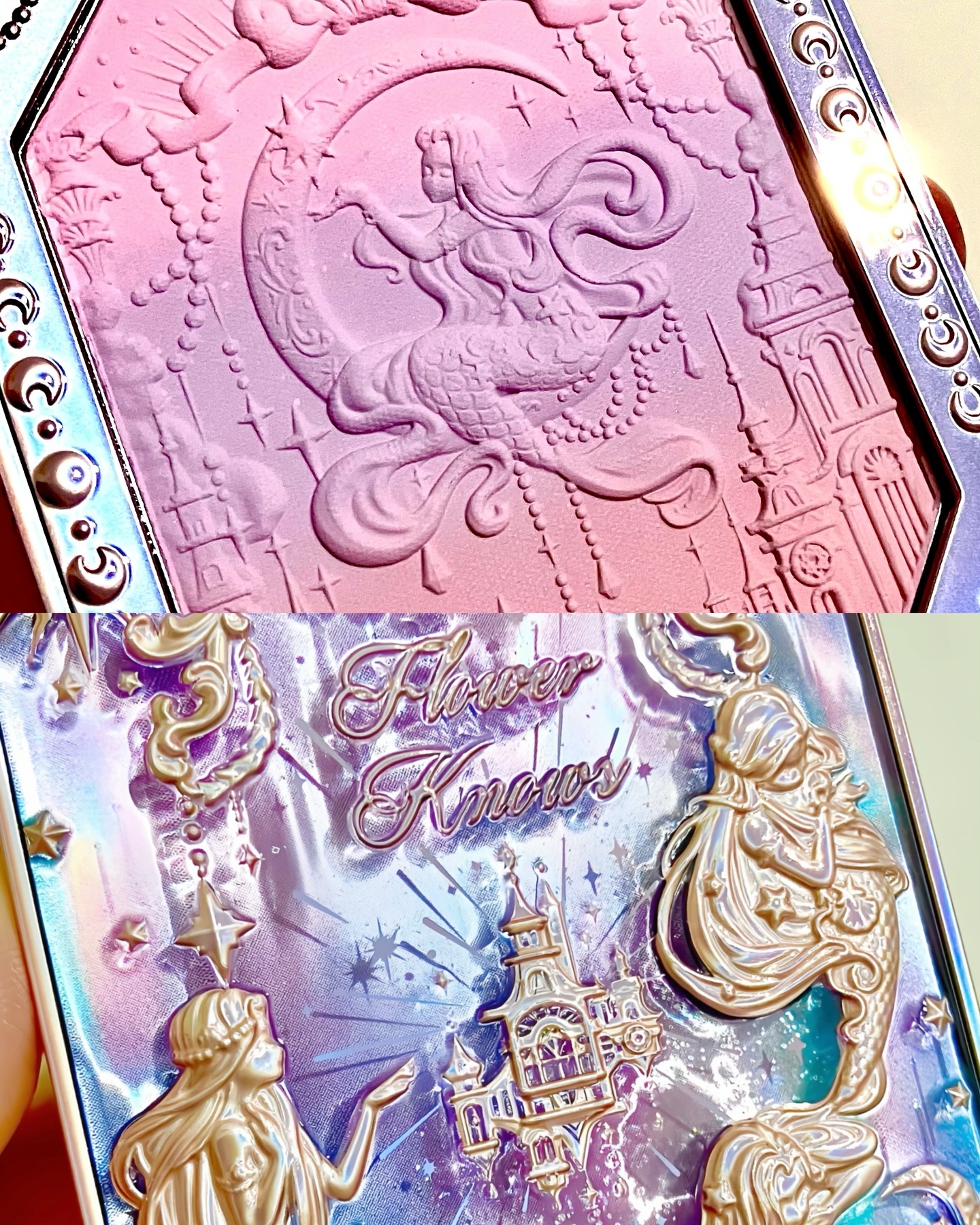 月光人魚 ジュエリーチークブラッシュ/FlowerKnows/パウダーチークを使ったクチコミ（2枚目）