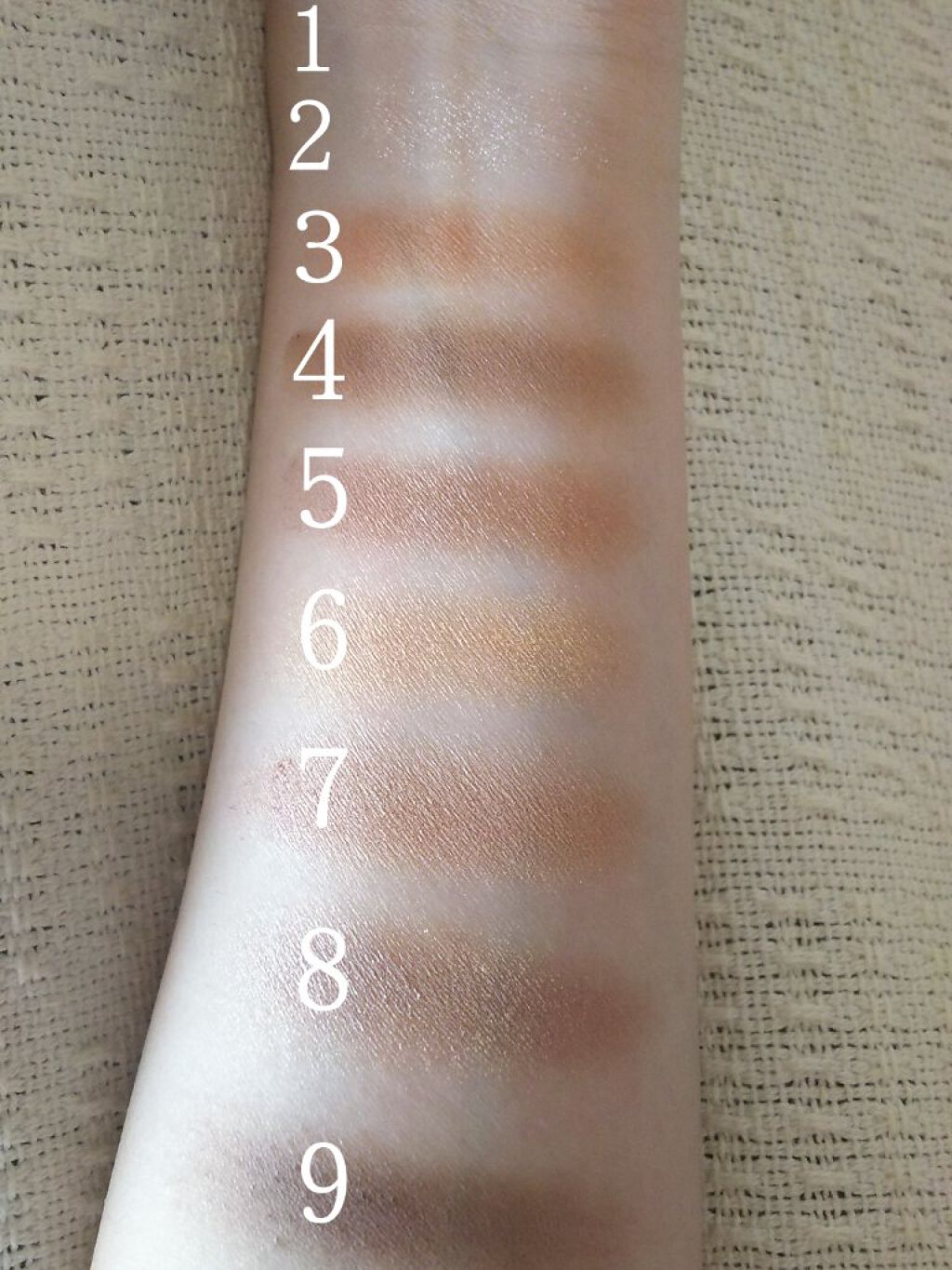 ムードアイシャドウパレット/GENE TOKYO/アイシャドウパレットを使ったクチコミ(3枚目)