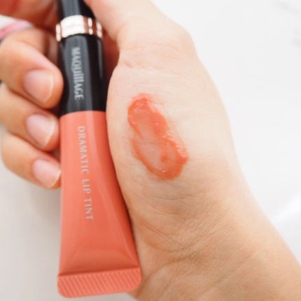 ドラマティックリップティント/マキアージュ/リップティントを使ったクチコミ(4枚目)