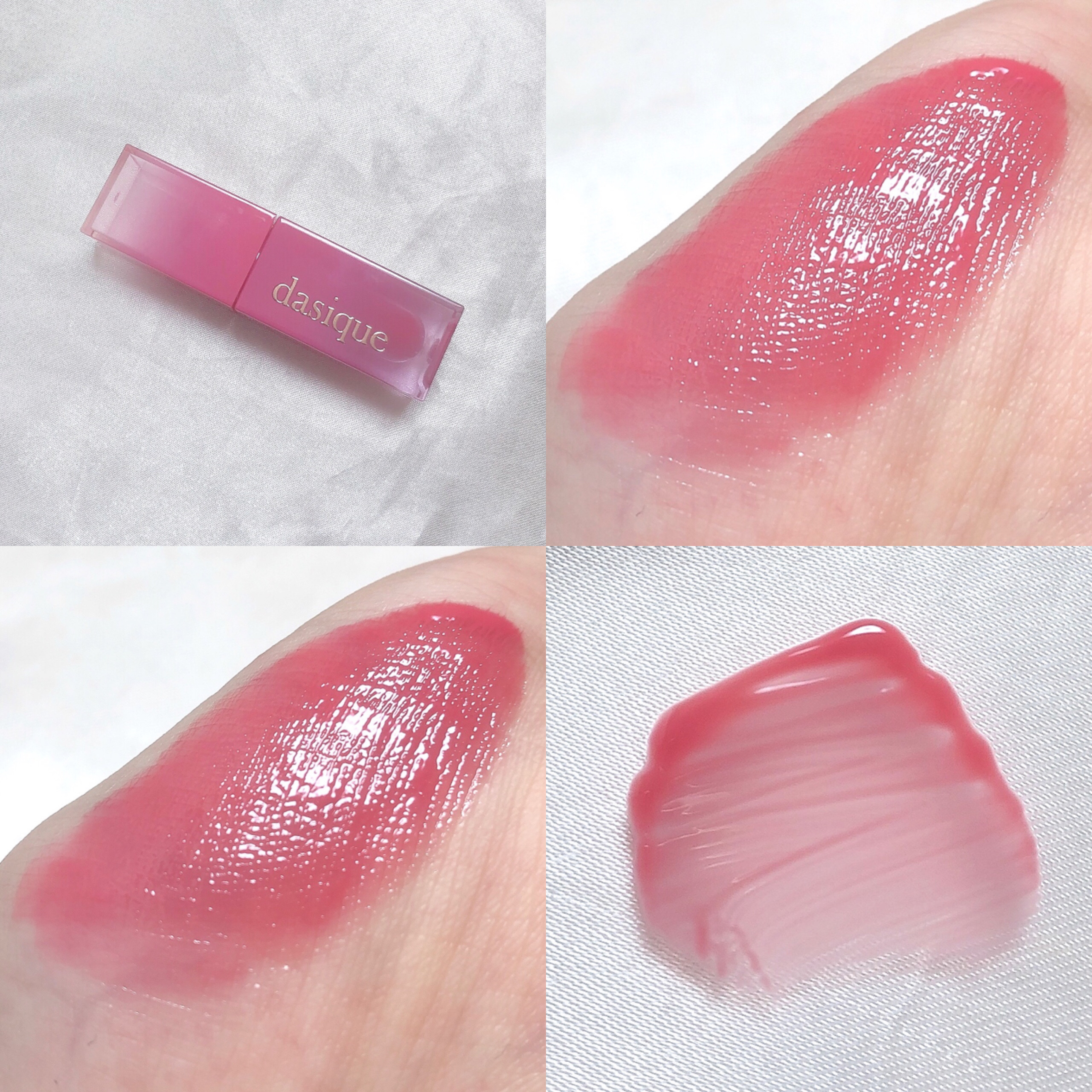 ジューシーデュイティント/dasique/リップティントを使ったクチコミ（2枚目）