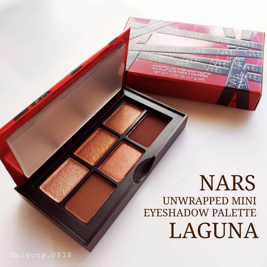  アンラップド ミニアイシャドーパレット LAGUNA /NARS/アイシャドウパレットを使ったクチコミ（1枚目）