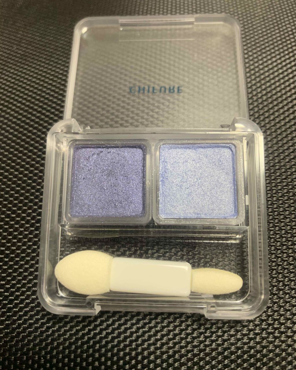 ツイン カラー アイシャドウ 93 ブルー系/ちふれ/アイシャドウパレットを使ったクチコミ（1枚目）