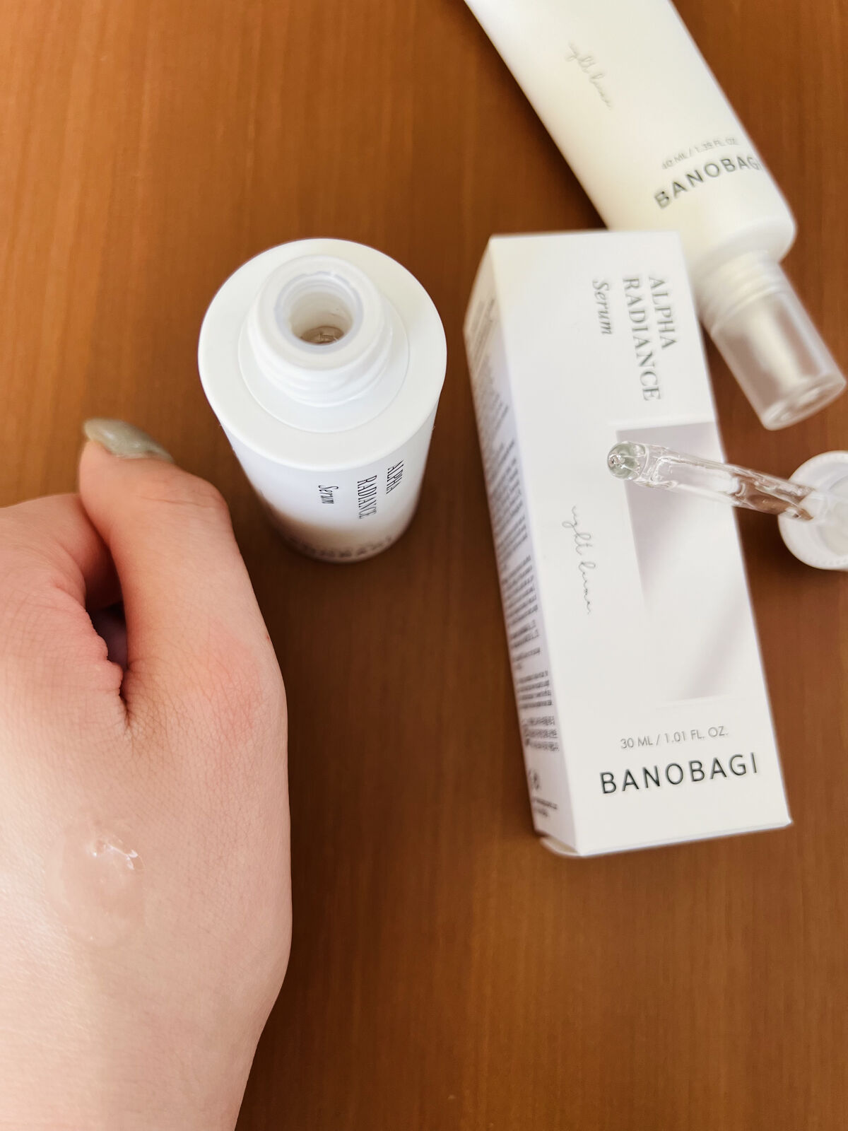 アルファ ラディアンス トーンアップクリーム/BANOBAGI/フェイスクリームを使ったクチコミ（2枚目）