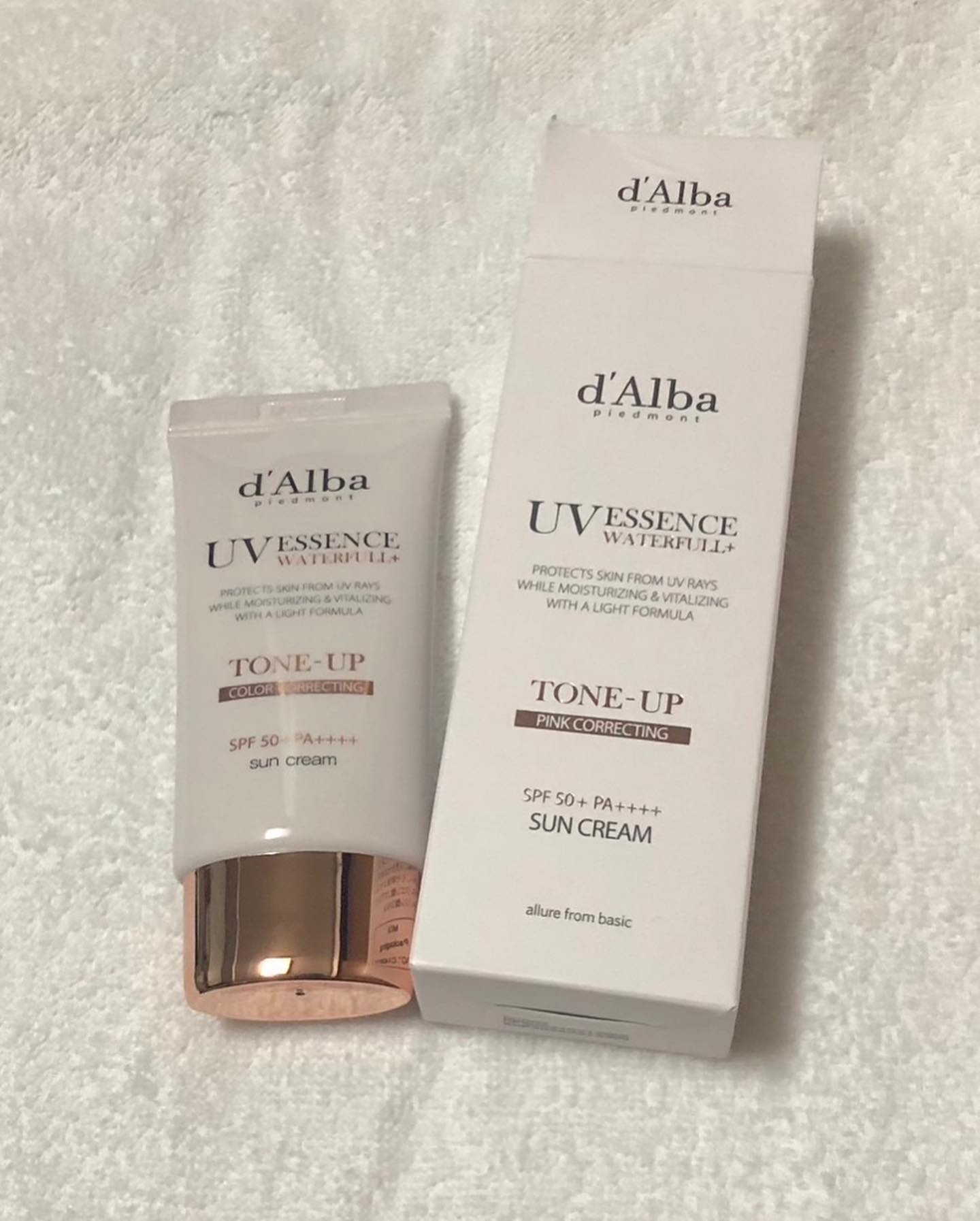 ウォータフルトーンアップサンクリーム/ダルバ/日焼け止めクリームを使ったクチコミ（1枚目）