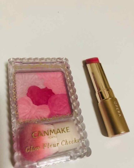 グロウフルールチークス/キャンメイク/パウダーチークを使ったクチコミ(2枚目)