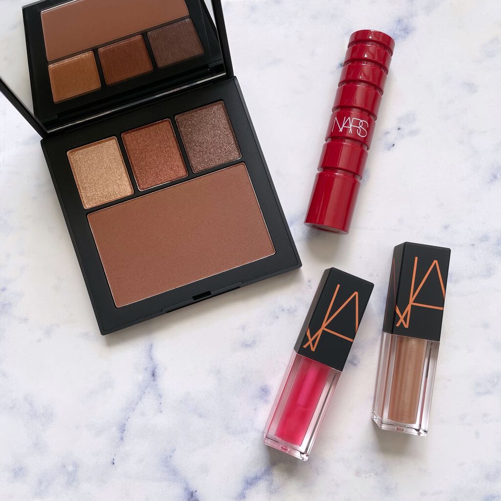 NARS オ ソレイユ フェースセットのクチコミ「.
.
NARSのホリデーコレクション続き❣️

12月4日発売🎄
✔︎NARS
🔸オ ソレ.....」（1枚目）