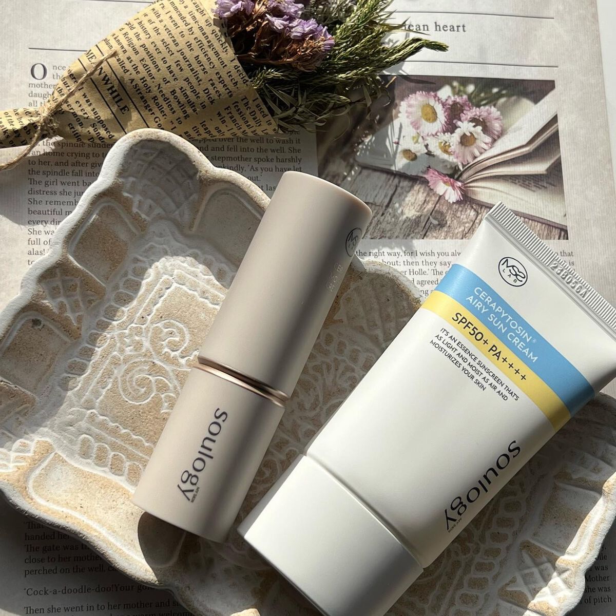 セラフィトシンエアリー日焼け止め/MY SKIN SOULOGY/日焼け止めクリームを使ったクチコミ（1枚目）