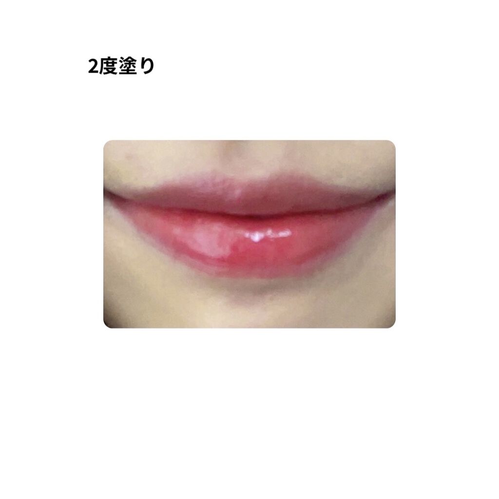 グラスティングウォーターティント/rom&nd/リップティントを使ったクチコミ（2枚目）