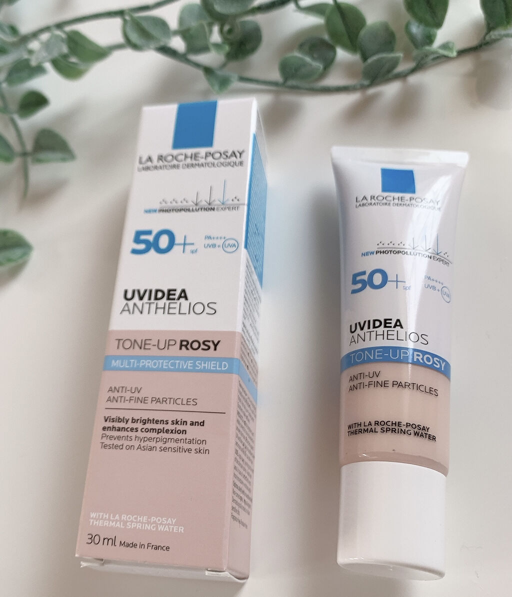 UVイデア XL プロテクショントーンアップ ローズ/ラ ロッシュ ポゼ/日焼け止めクリームを使ったクチコミ（2枚目）