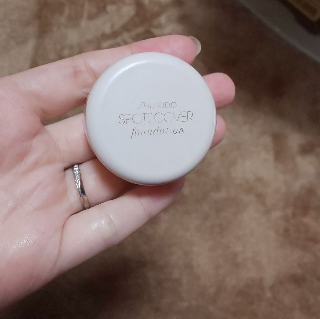 スポッツカバー ファウンデイション/SHISEIDO/クリームコンシーラーを使ったクチコミ（1枚目）