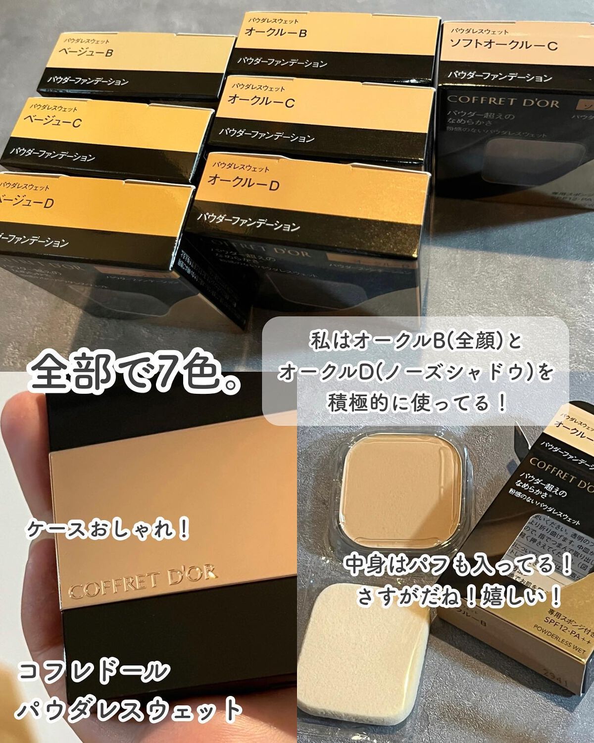 パフN (フェースパウダー用)/KANEBO/パフ・スポンジを使ったクチコミ(2枚目)