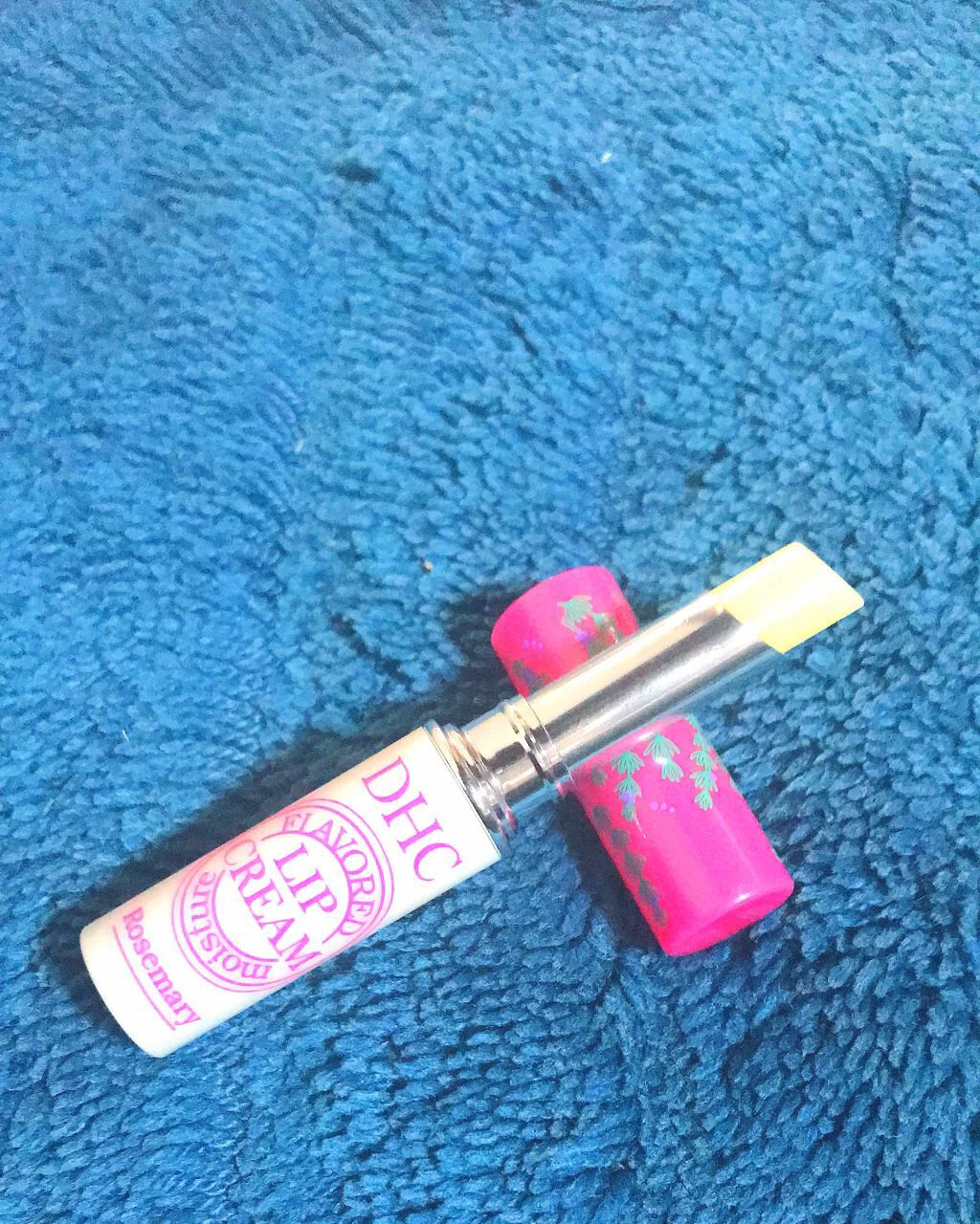 香るモイスチュアリップクリーム ローズマリー/DHC/リップクリームを使ったクチコミ(2枚目)