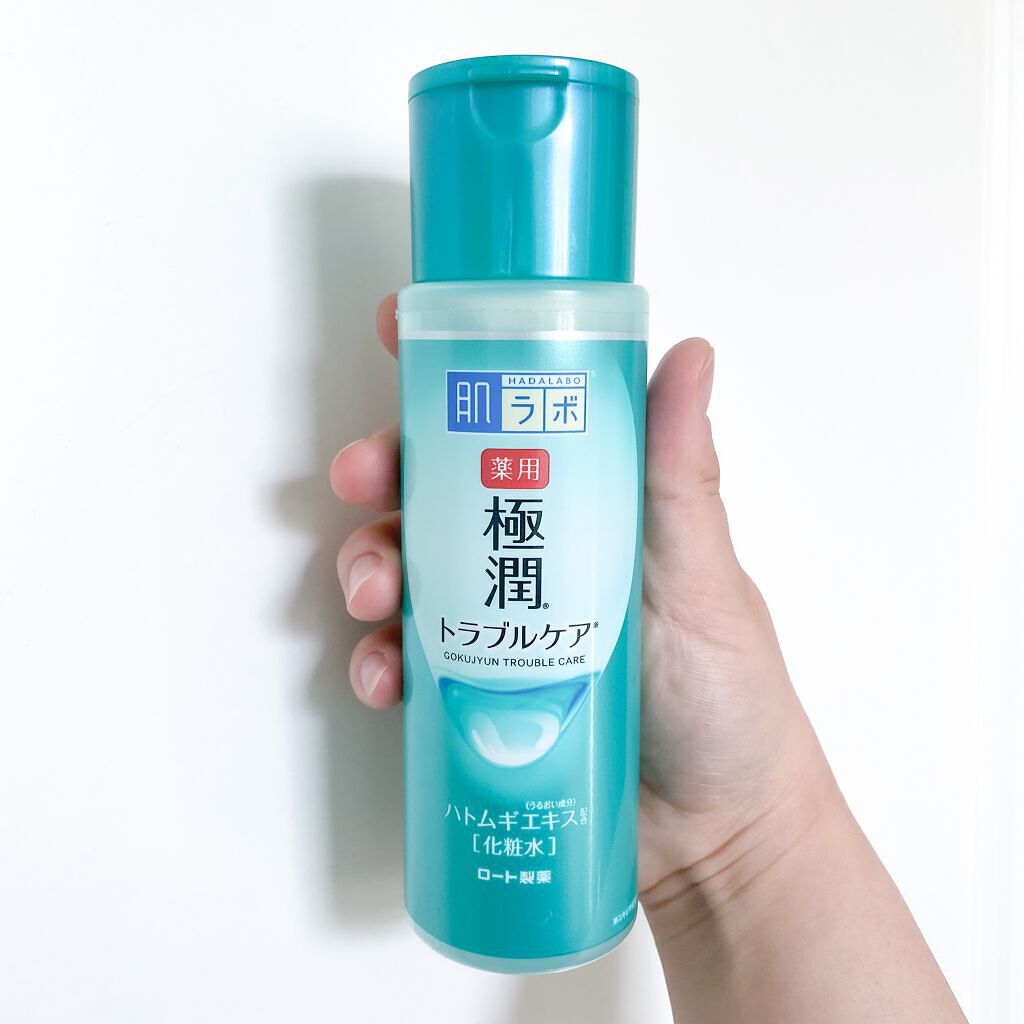 薬用 極潤 スキンコンディショナー/肌ラボ/化粧水を使ったクチコミ(1枚目)