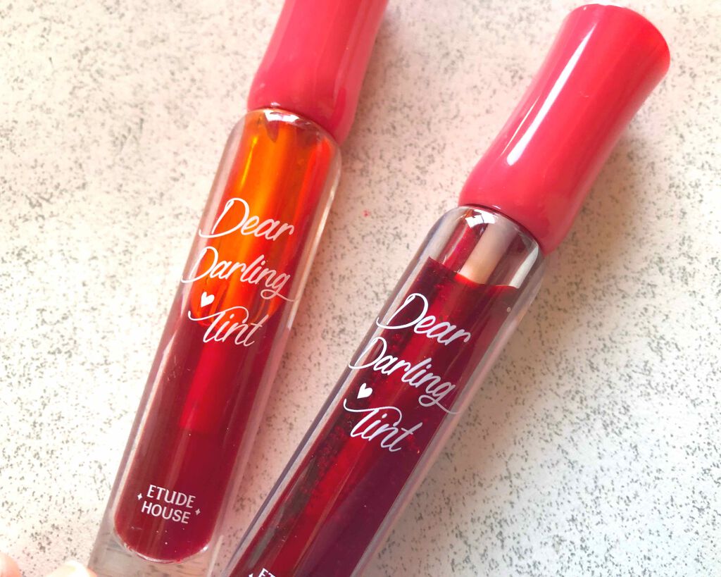 ディアダーリン ウォータージェルティント/ETUDE/リップティントを使ったクチコミ（1枚目）