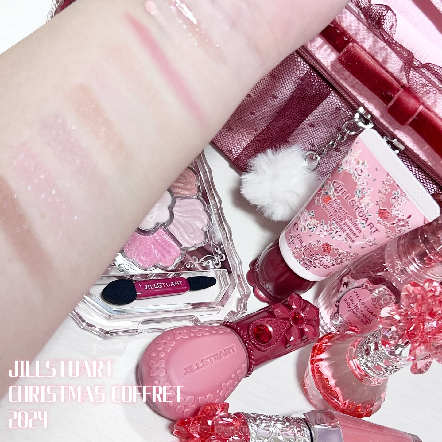 ジルスチュアート クリスタルブルーム プロミスドラブ  オードパルファン & リップブーケセラム/JILL STUART/その他キットセットを使ったクチコミ（2枚目）