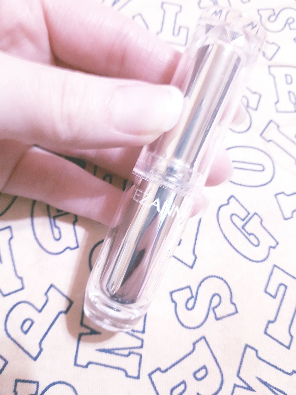 ラスティンググロスリップ/CEZANNE/口紅を使ったクチコミ（1枚目）