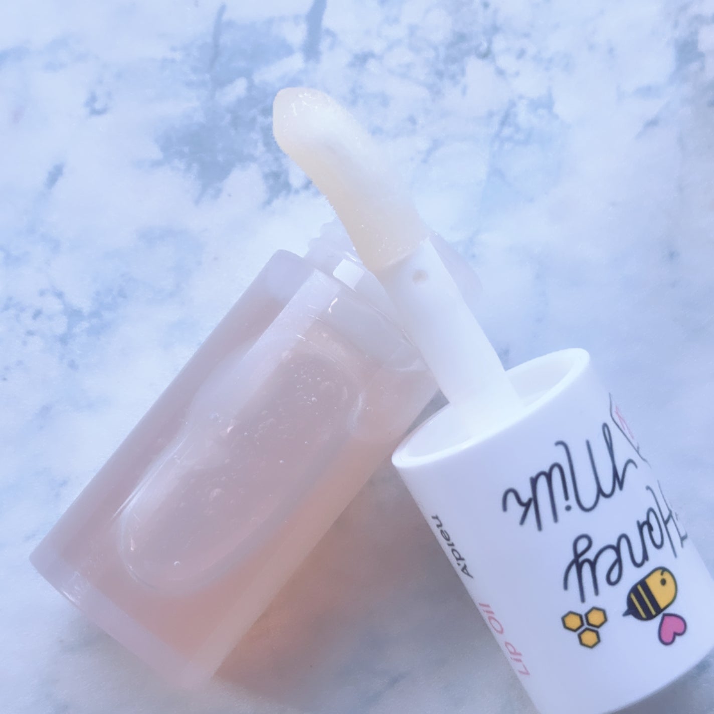 Honey&Milk Lip Oil/A’pieu/リップオイルを使ったクチコミ(2枚目)