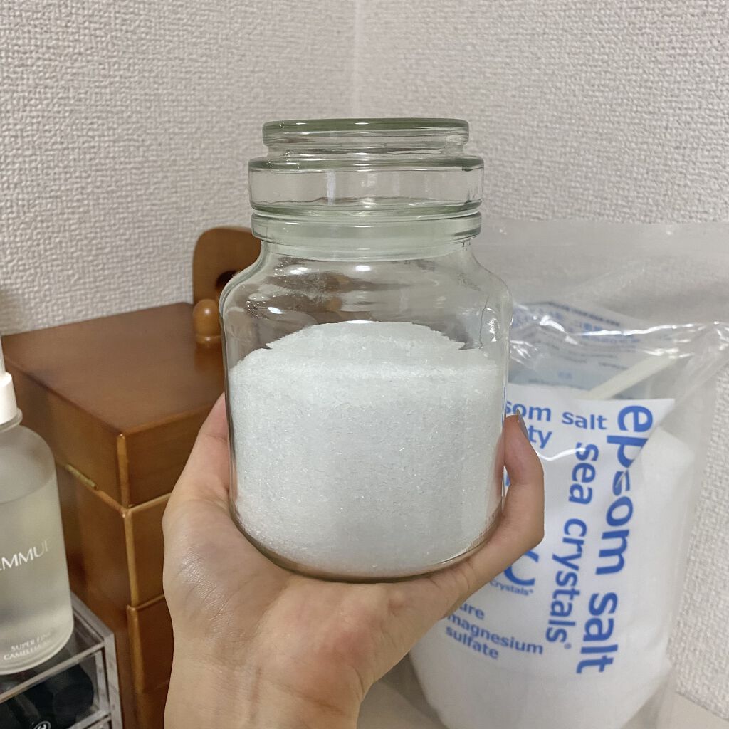 シークリスタルス エプソムソルト オリジナル/sea crystals/無機塩系入浴剤を使ったクチコミ（2枚目）