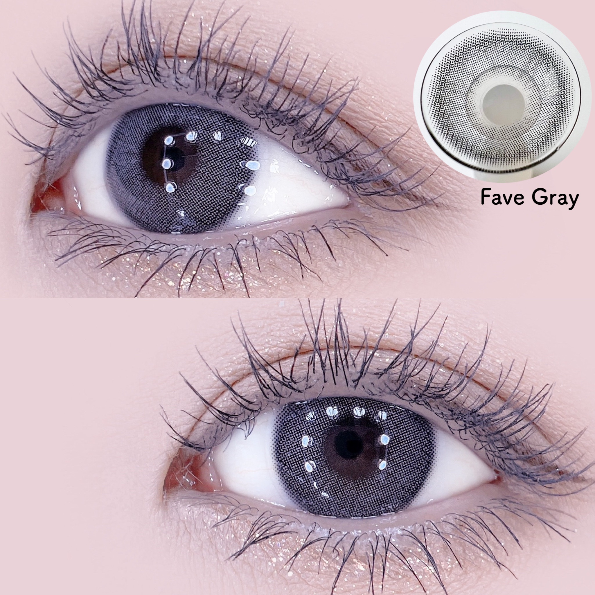 フェイヴ シリーズ/LENSSIS/カラーコンタクトレンズを使ったクチコミ（3枚目）