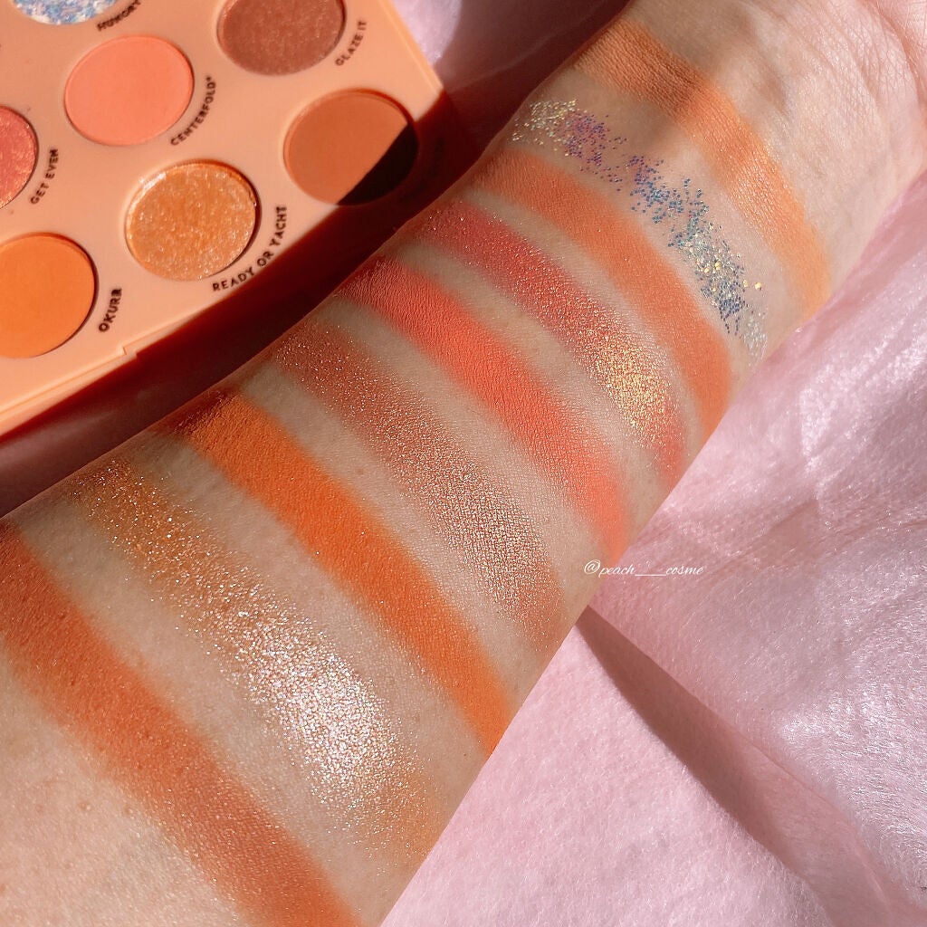 Eye Palette-Baby Got Peach /ColourPop/アイシャドウパレットを使ったクチコミ(6枚目)