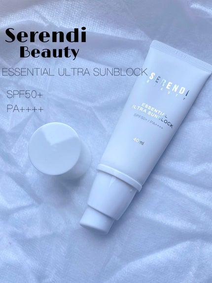 ESSENTIAL ULTRA SUN BLOCK/SERENDI BEAUTY/日焼け止めクリームを使ったクチコミ(1枚目)
