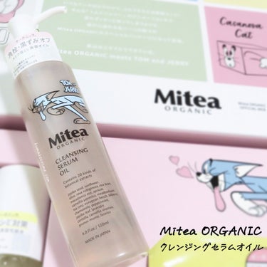 𓅿‎𓈒𓏸  Mitea ORGANIC ミティア オーガニック
クレンジングセラムオイル<数量限定 / トムとジェリー デザイン>


メイクはもちろん、毛穴の角栓・黒ずみ*汚れをすっきりオフするのに、