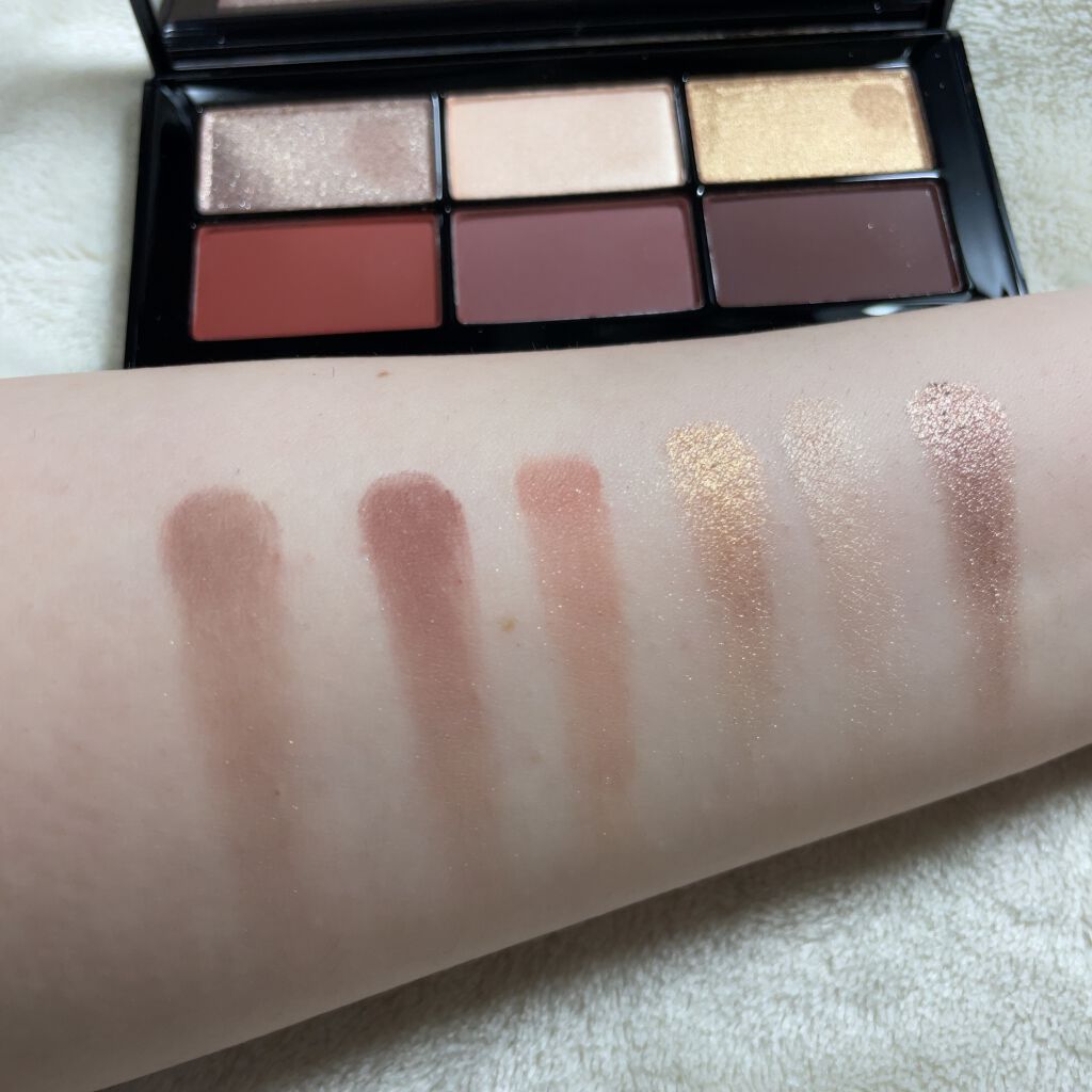 サンジェルマンデプレ アイシャドーパレット/NARS/アイシャドウパレットを使ったクチコミ（3枚目）