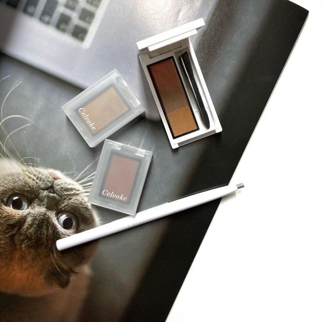 セルヴォーク シュアネス アイライナーペンシル EX05 アイシーブルー/Celvoke/ペンシルアイライナーを使ったクチコミ（1枚目）