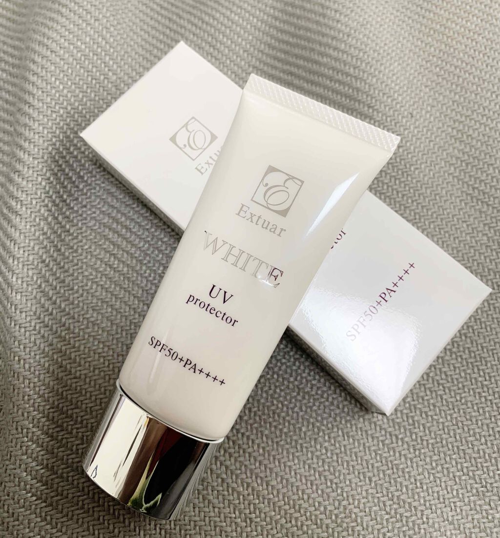 エクスチュアルホワイトUVプロテクター/コスメッツ/日焼け止め・UVケアを使ったクチコミ(1枚目)