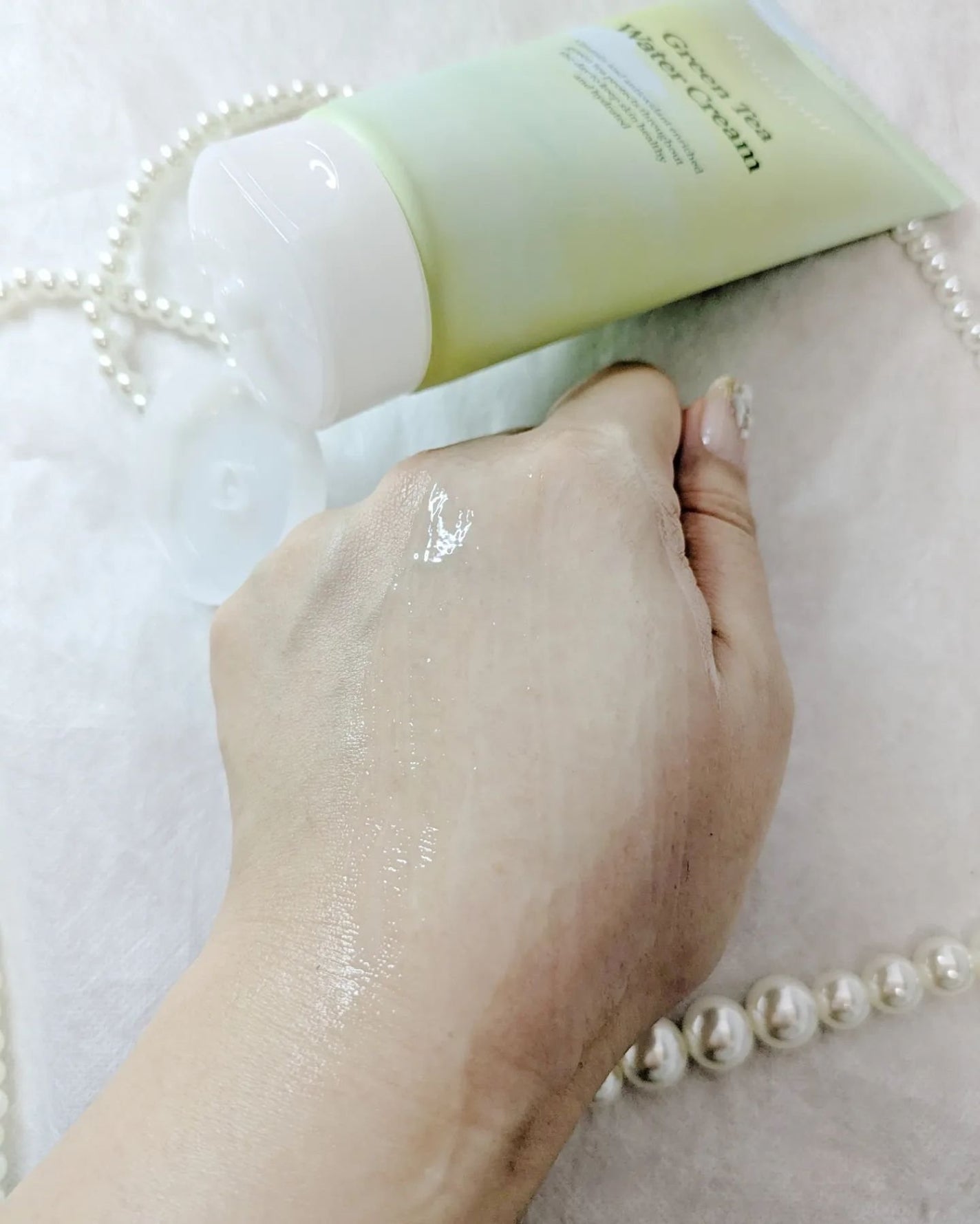 グリーンティーウォーターボム/Bonajour/フェイスクリームを使ったクチコミ(4枚目)