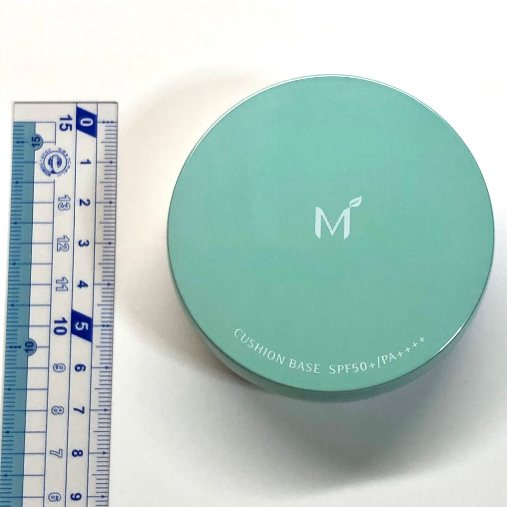 M クッションベース(ミント)/MISSHA/化粧下地を使ったクチコミ(2枚目)