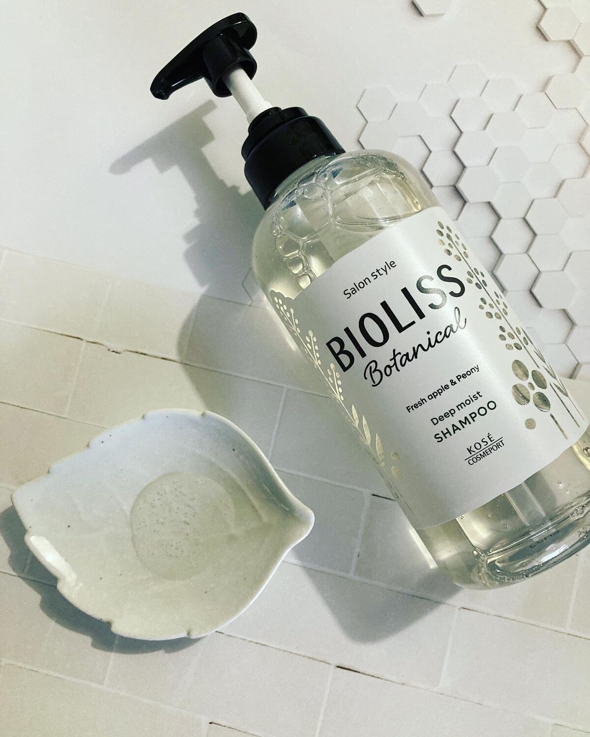 SSビオリス ボタニカル シャンプー／ヘアコンディショナー(ディープモイスト) シャンプーポンプ480ml/SSビオリス/市販シャンプーを使ったクチコミ（2枚目）