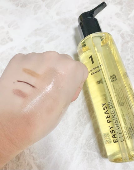 1番 さっぱりすっきりクレンジングオイル/numbuzin/オイルクレンジングを使ったクチコミ(3枚目)