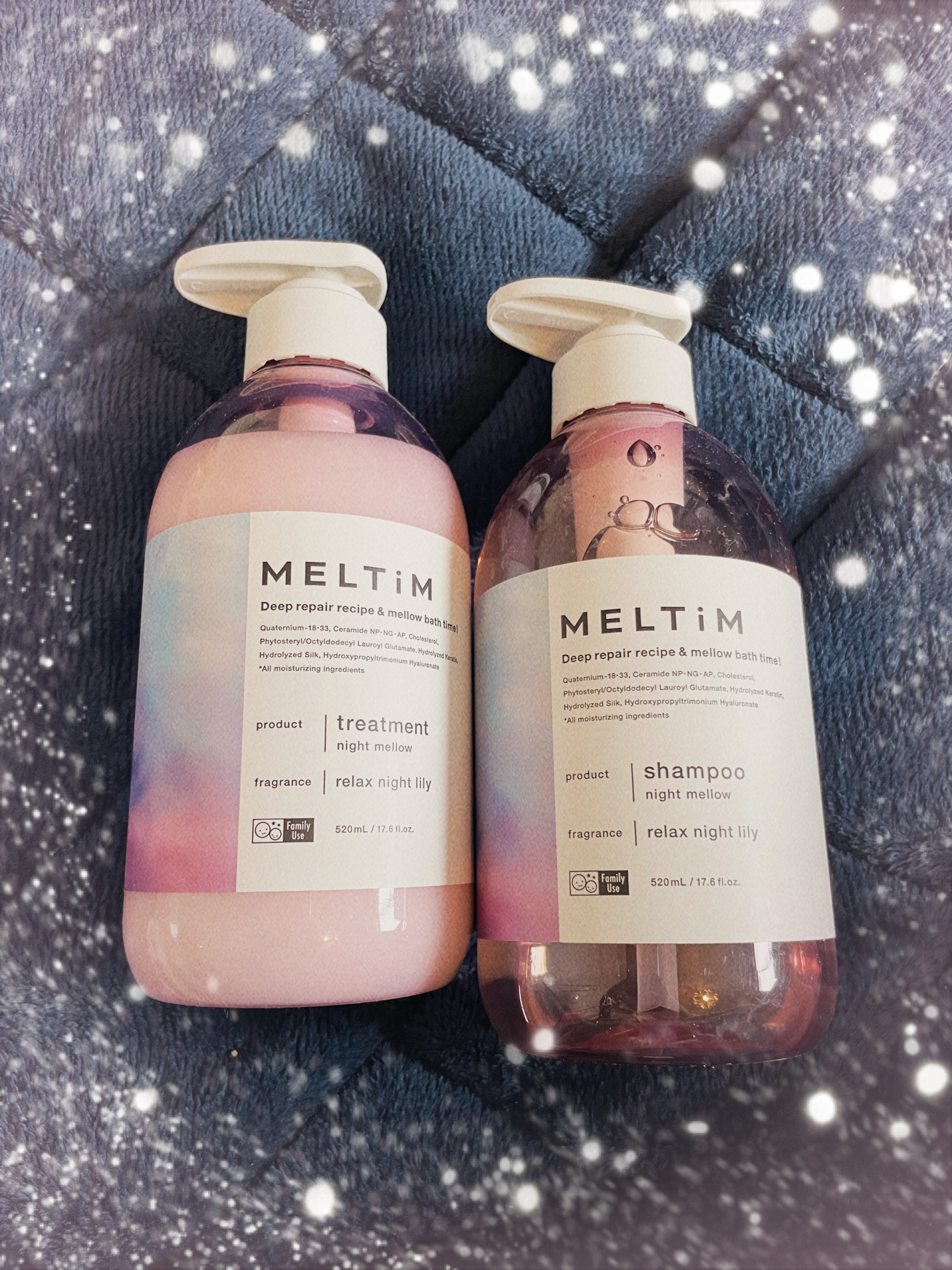 ナイトメロウ シャンプー/トリートメント/MELTiM/市販シャンプーを使ったクチコミ（1枚目）