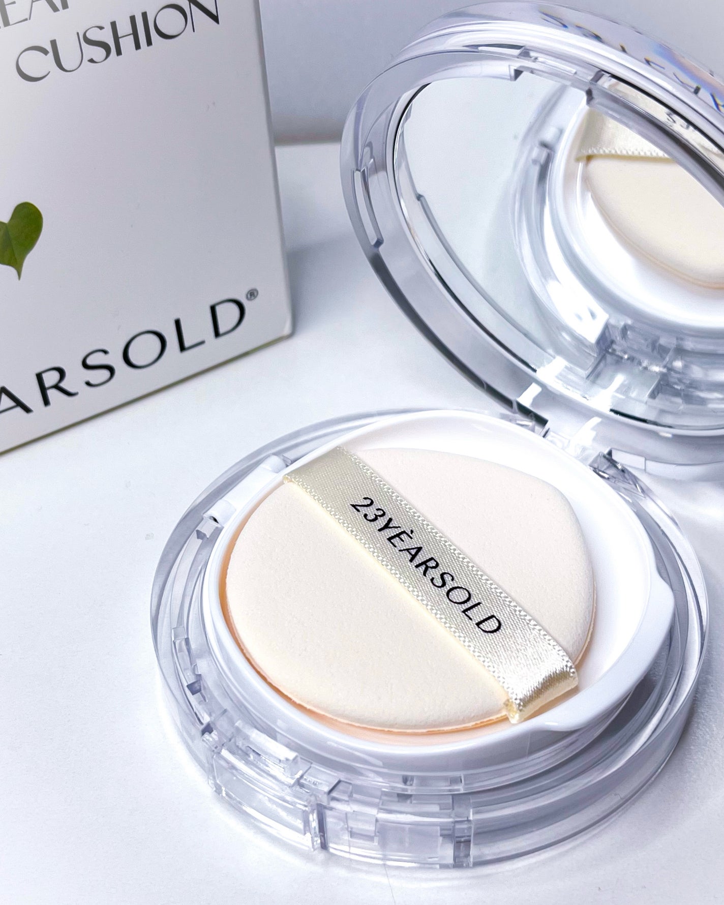 ハートリーフシーンカバークッション/23years old/クッションファンデーションを使ったクチコミ(5枚目)