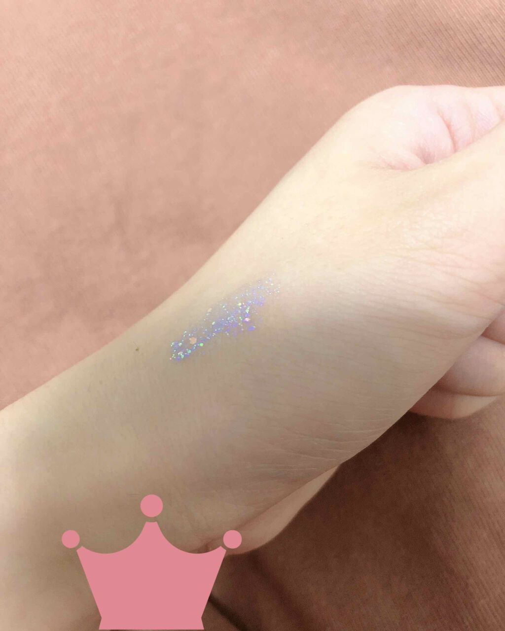 リキッド グリッター シャドウ/rom&nd/グリッターを使ったクチコミ（2枚目）