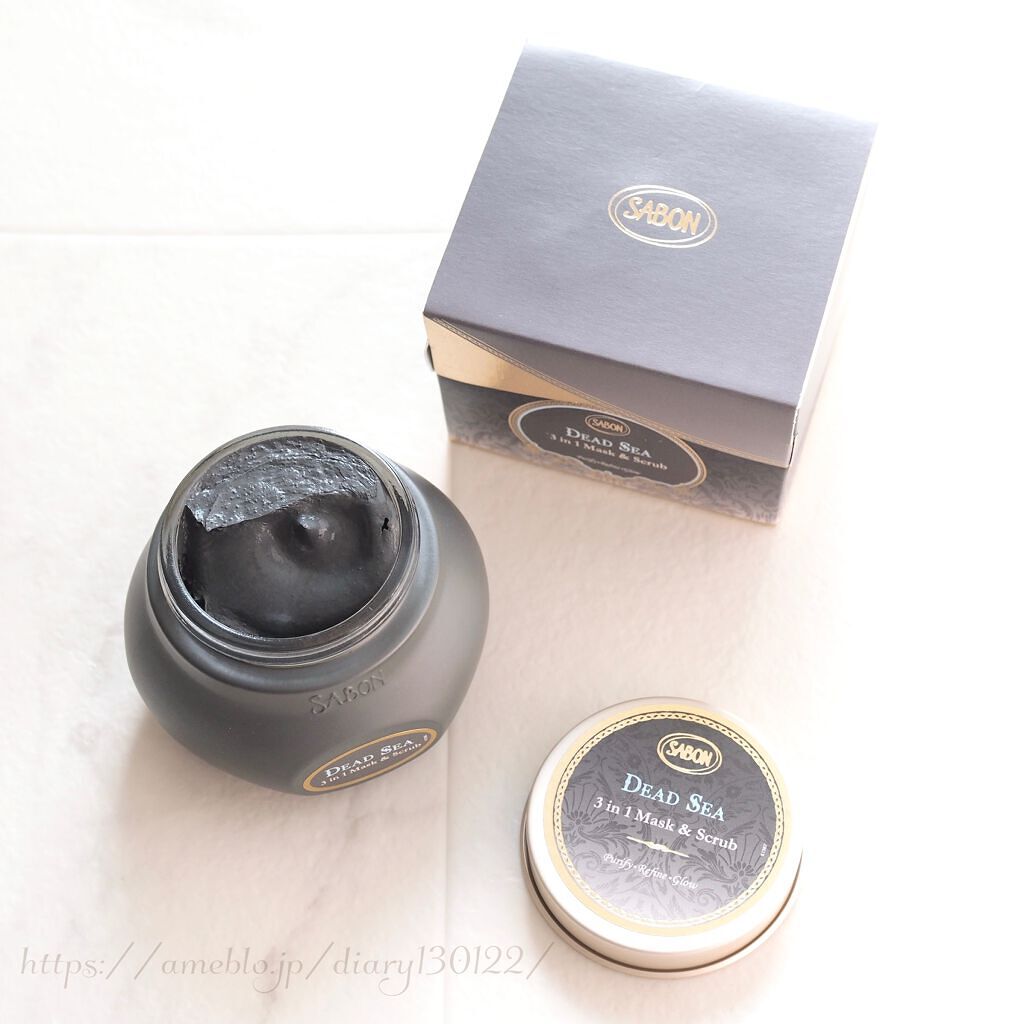 3in1 マスク＆スクラブ/SABON/洗い流すパック・マスクを使ったクチコミ（3枚目）