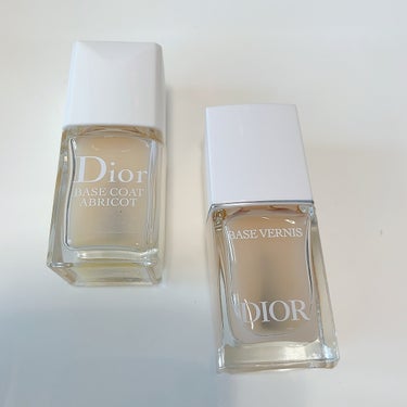 ベース コート アブリコ/Dior/ネイルトップコート・ベースコートを使ったクチコミ（1枚目）