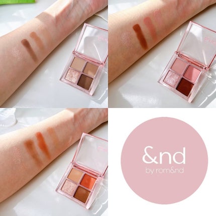 アンドバイロムアンド グラッシーアイグリッター/&nd by rom&nd/グリッターを使ったクチコミ(4枚目)