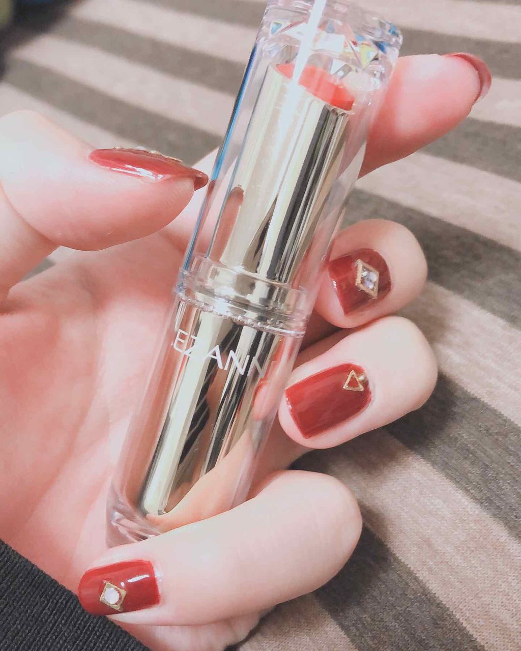 ラスティンググロスリップ/CEZANNE/口紅を使ったクチコミ(1枚目)