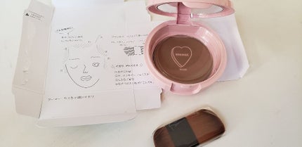 フーミー ちっちゃ顔シャドウ/WHOMEE/シェーディングを使ったクチコミ(1枚目)