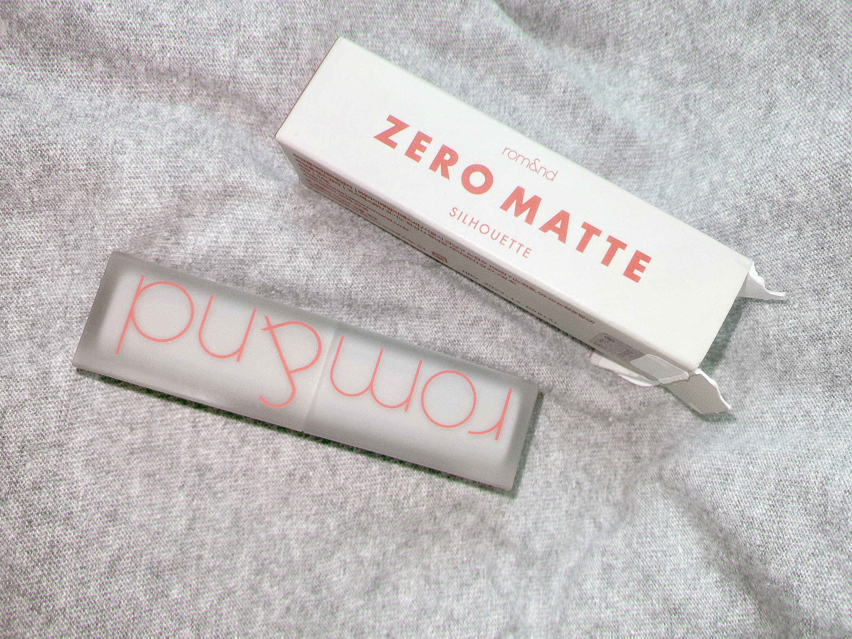 ゼロマットリップスティック/rom&nd/口紅を使ったクチコミ（1枚目）