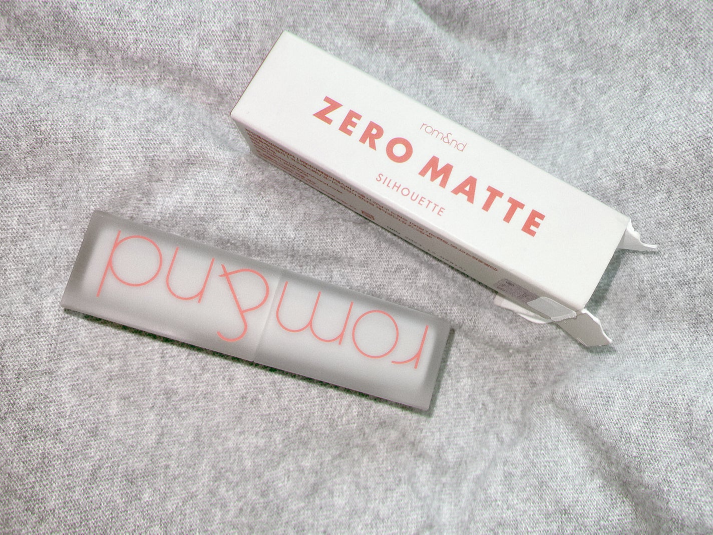 ゼロマットリップスティック/rom&nd/口紅を使ったクチコミ(1枚目)