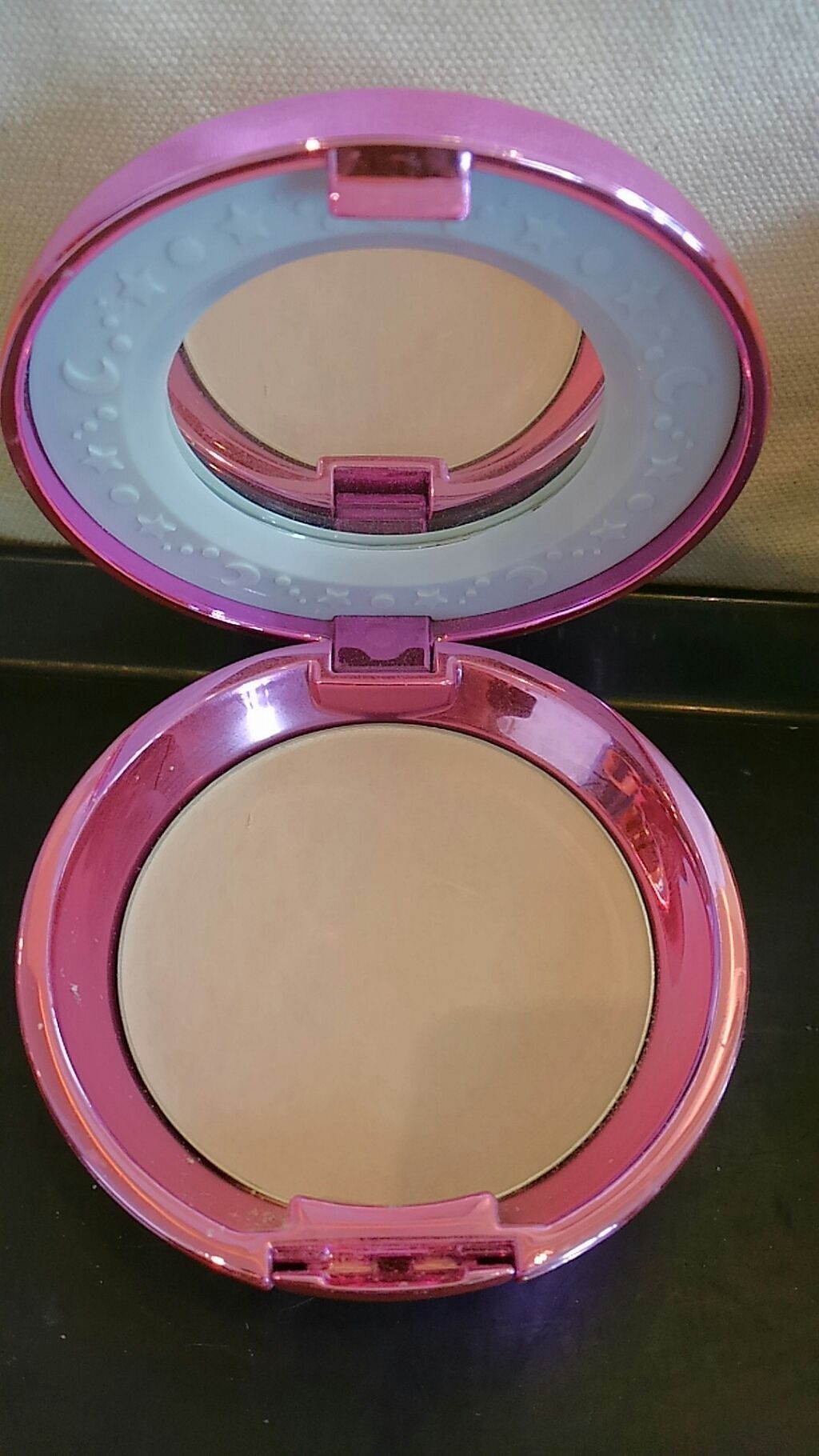 ミラクルロマンス シャイニングムーンパウダーフラットスタイル/クレアボーテ/ルースパウダーを使ったクチコミ（3枚目）