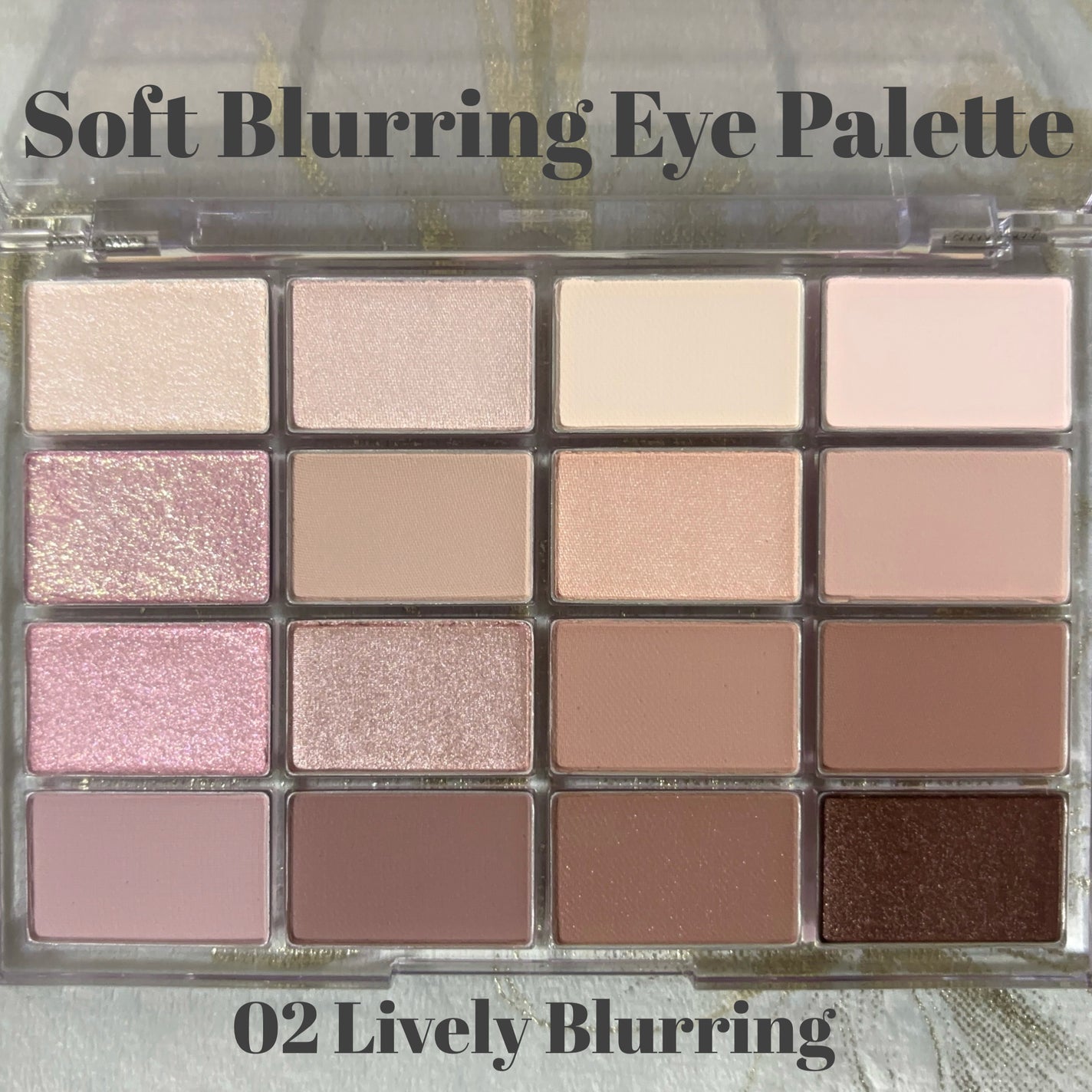 ソフトブラーリングアイパレット/wakemake/アイシャドウパレットを使ったクチコミ(2枚目)