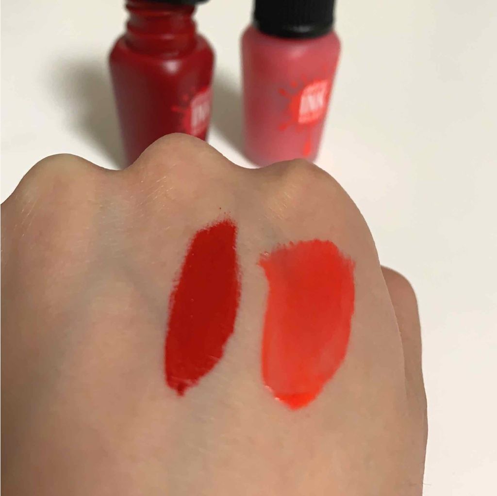 インク エアリー ベルベット/PERIPERA/口紅を使ったクチコミ(2枚目)