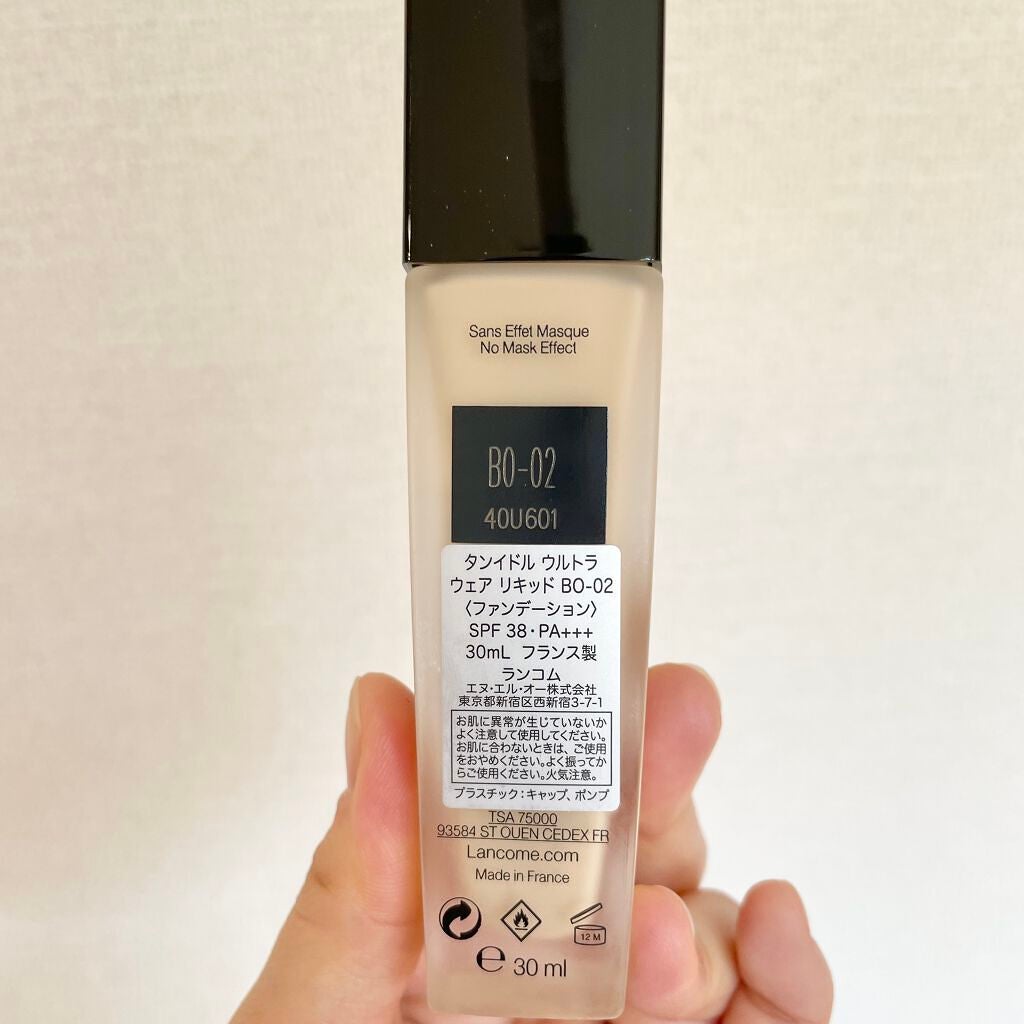 タンイドル ウルトラ ウェア リキッド/LANCOME/リキッドファンデーションを使ったクチコミ(3枚目)