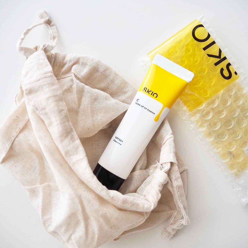 VC トーンアップUVエッセンス/SKIO/日焼け止めローションを使ったクチコミ（1枚目）