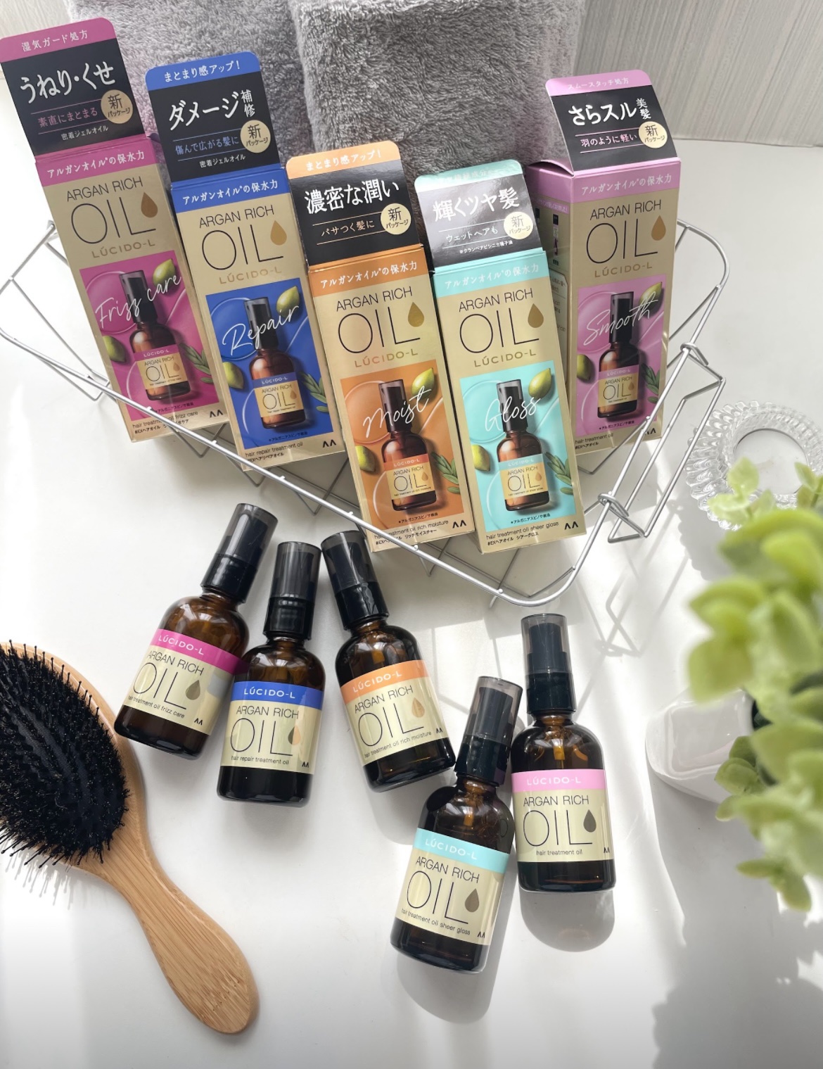 オイルトリートメント #EXヘアオイル/ルシードエル/ヘアオイルを使ったクチコミ（1枚目）